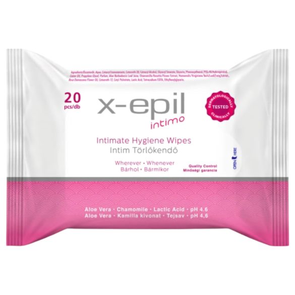 X-Epil Intimo - Intimtücher (20 Stk.)