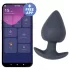 Desirel Obsidian - App-gesteuerter Analvibrator (schwarz)