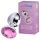 Desirel Pink Jewel M - Anal-Plug (Silber-Rosa)