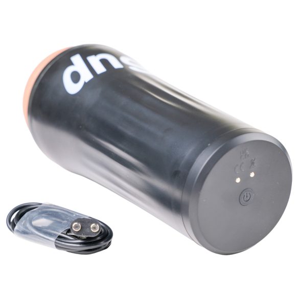 Desirel True Touch - realistische vibrierende Liebesvagina (natur-schwarz)