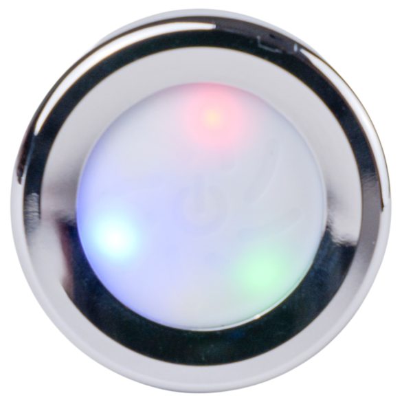 Desirel GlowPlug - leuchtender Analplug - klein (silber)