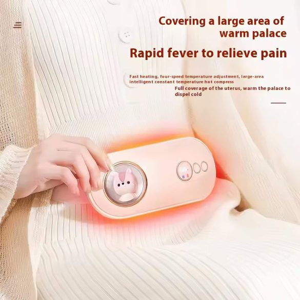 HappyPet Komfort - Menstruationsmassagegürtel (weiß)