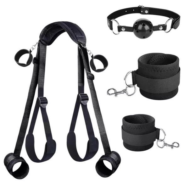 Lonely - BDSM Fesselset (schwarz)