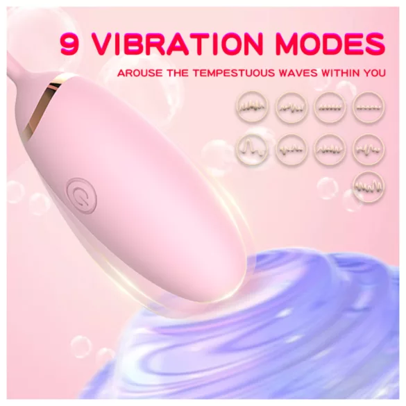 Funny Me - tragbares app-gesteuertes Vibro-Ei (Pink)
