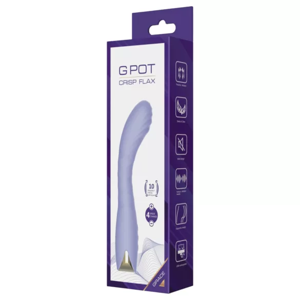Biu-Biu - Gebogener G-Punkt-Vibrator (Lila)