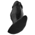 Kangvo - magnetischer aufblasbarer Silikon-Dildo (schwarz)