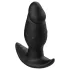 Kangvo - magnetischer aufblasbarer Fantasy-Dildo groß (schwarz)