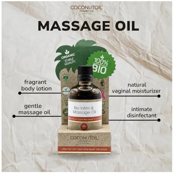 Coconutoil - Bio Intim- & Massageöl (80ml)