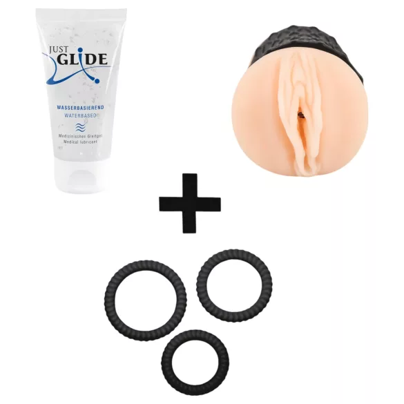 Masturbator-Set für Männer