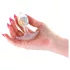 NS Novelties - transparenter Analplug - S (Regenbogen)
