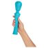 FemmeFunn Ultra Wand XL - Premium Massagestab Vibrator (Türkis)