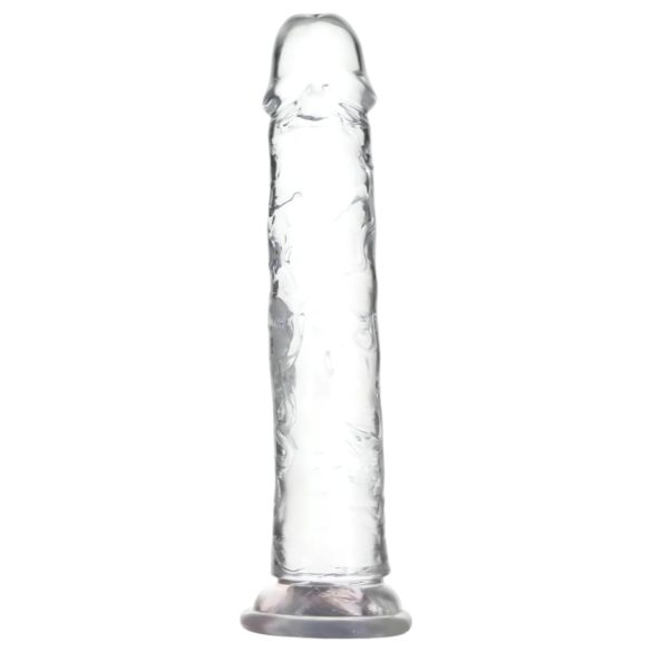 Addiction Crystal - Saugfußdildo (transparent) - 20cm