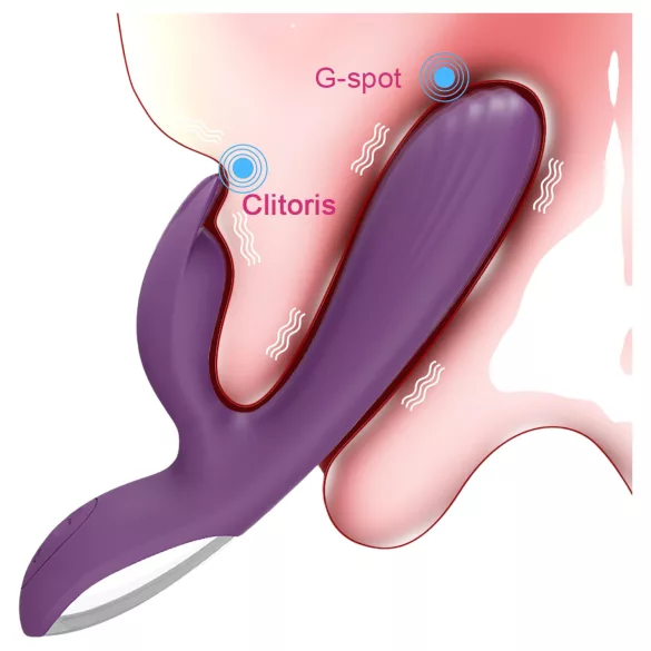 AlvUp - Häschen G-Punkt Vibrator (Lila)