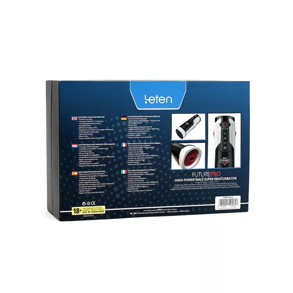 LETEN SM FUTURE PRO - Akku, heizend, auf-ab Bewegungsmasturbator