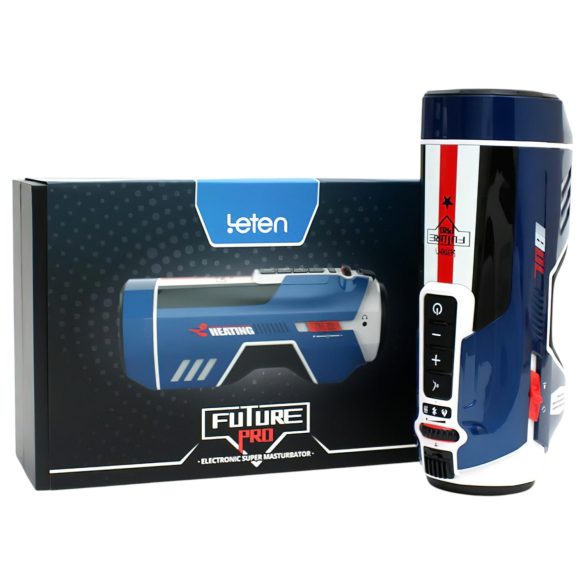 Leten SM Future Pro - Netzwerk Stoß-, Stöhn-, Kneif- und Wärmemasturbator (blau)