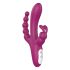 Sex HD Joker - Wiederaufladbarer, wasserdichter Dreifach-Vibrator (Lila)