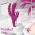 Sex HD Joker - Wiederaufladbarer, wasserdichter Dreifach-Vibrator (Lila)