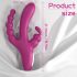 Sex HD Joker - Wiederaufladbarer, wasserdichter Dreifach-Vibrator (Lila)