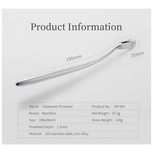 Roomfun - Wartenberg-Rad (silber)