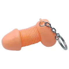 Roomfun - lustiger Penis-Schlüsselanhänger (natur)