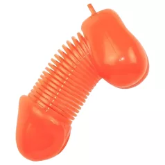 Roomfun - lustiger Penis-Schlüsselanhänger (orange)