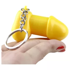 Roomfun - lustiger Penis-Schlüsselanhänger (gelb)