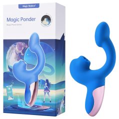   Magic Motion Magic Ponder - 2-in-1 Klitoris-Vibrator mit Arm (Blau)