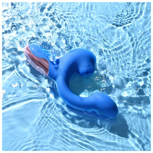 Magic Motion Magic Ponder - 2-in-1 Klitoris-Vibrator mit Arm (Blau)