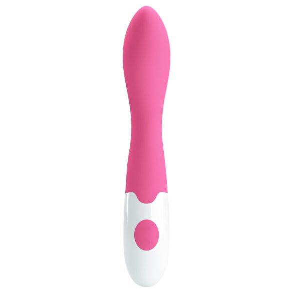 Pretty Love Bishop - Wasserfester G-Punkt-Vibrator (pink-weiß)