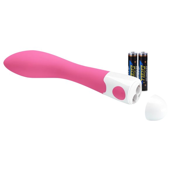 Pretty Love Bishop - Wasserfester G-Punkt-Vibrator (pink-weiß)
