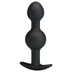 Pretty Love - Anal-Dildo mit Kugeln (schwarz)