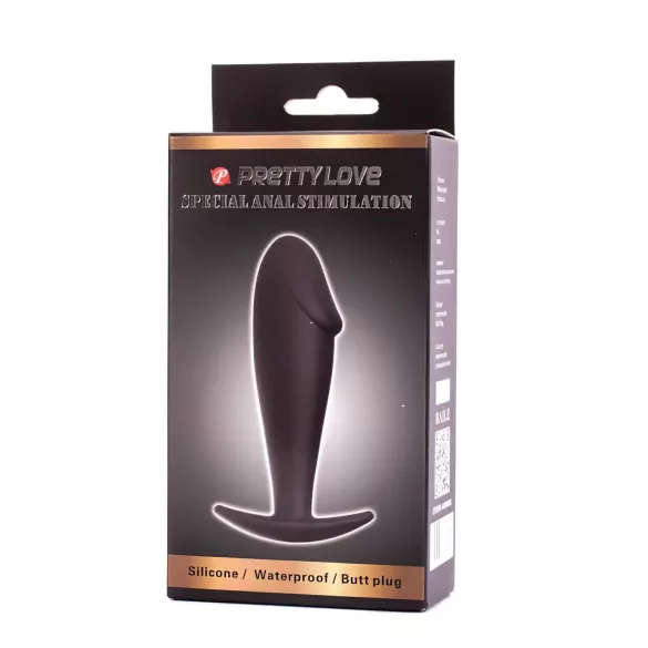 Pretty Love Anal Stimulation Plug - Analplug (schwarz)