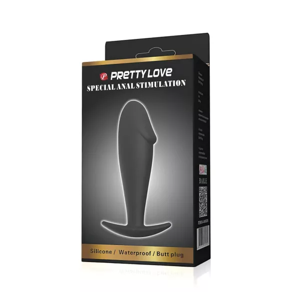 Pretty Love Anal Stimulation Plug - Analplug (schwarz)