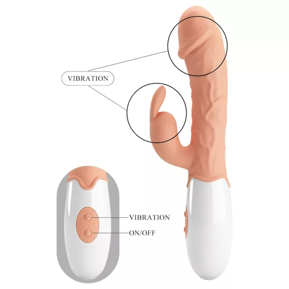 Pretty Love Osterhase - Klitorisarm-Vibrator (natur)