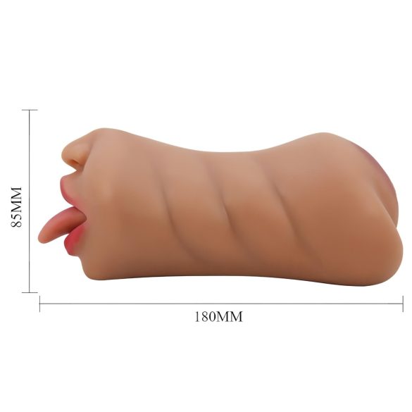 Crazy Bull - Mund- und Vaginal-Masturbator (natur)