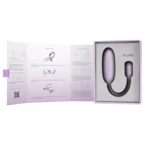 Svakom Plume - 2-in-1 Vibrations-Ei (lila)
