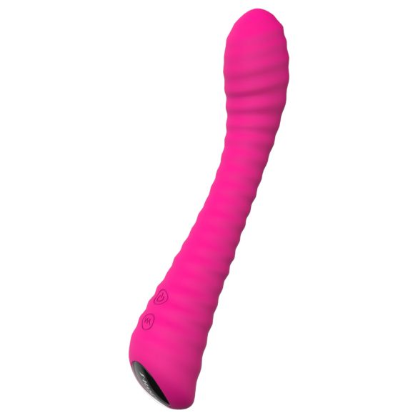 Sex HD Sunshine - Akku, geriffelter G-Punkt Vibrator (Pink)