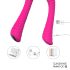 Sex HD Sunshine - Akku, geriffelter G-Punkt Vibrator (Pink)