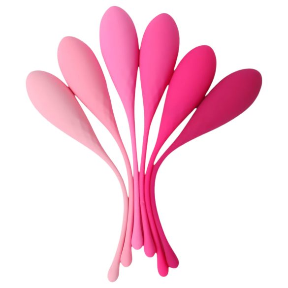 Sex HD Eier - 6-teiliges Geisha-Kugel-Set (Rosa)