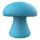 Magic Mushroom - wiederaufladbarer Gesichts‑Vibrator (blau)