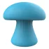 Magic Mushroom - wiederaufladbarer Gesichts‑Vibrator (blau)