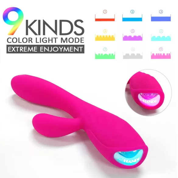 Sex HD Muses - Akku, wasserdichter Heizvibrator (pink)