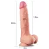 Lovetoy Nature Cock - Doppelschicht Echt-Dildo - 25cm (natur)