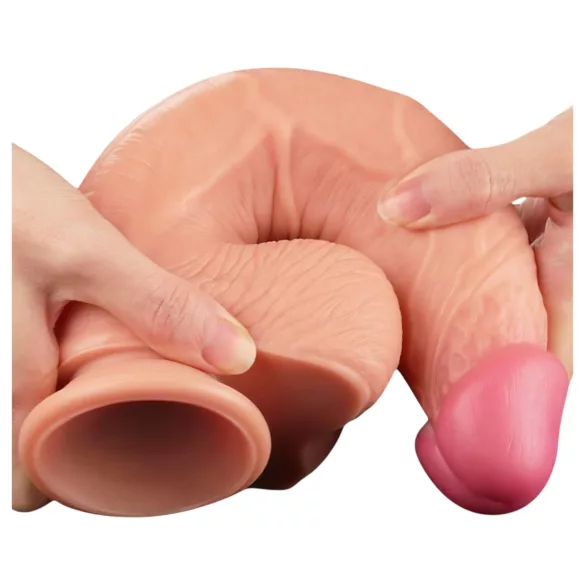 Lovetoy Nature Cock - Doppelschicht Echt-Dildo - 25cm (natur)