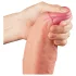 Lovetoy Nature Cock - zweischichtiges realistisches Dildo - 28cm (natur)