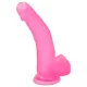 Lovetoy Jelly Studs - Saugnapf-Dildo - 20cm (pink)