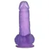 Lovetoy Jelly Studs - Saugnapf Dildo - 15cm (lila)