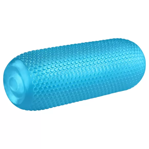 Lovetoy Training Master - 2‑seitiger gerippter Masturbator (blau)