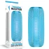 Lovetoy Training Master - 2‑seitiger gerippter Masturbator (blau)