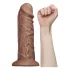 Lovetoy Chubby - Natürlicher Saugnapf-Dildo, 25 cm
